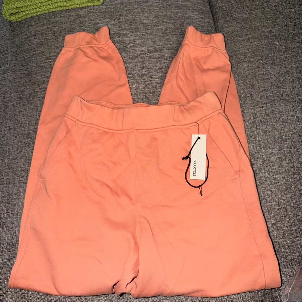 Lululemon x Soul Cycle Relaxed High Rise Jogger Pink Savannah Size 4
